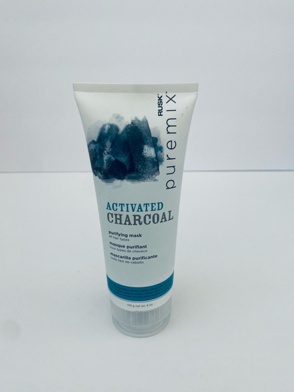 Rusk Puremix Activated Charcoal Purifying Mask New